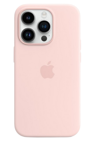 Apple silicone case with MagSafe iPhone 14 Pro (Original Quality) Pink